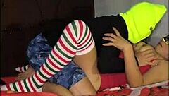 Deal with Lucifer backfires as stepbrother destroys vagina doggystyle