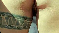 Mexican puta flashes ass publicly groped hard?