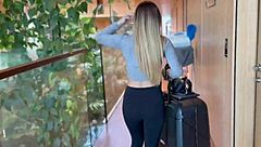 i watch my cheating wife fucked hard on hotel balcony