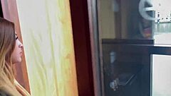 i watch my cheating wife fucked hard on hotel balcony