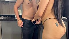 curvy latina mia montiel seduces plumber in pajamas for deepthroat and rough missionary pounding