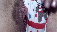 Closeup Big Clit Pussy Masturbation Squirting Orgasm In Panties