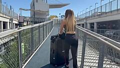 i watch my cheating wife fucked hard on hotel balcony