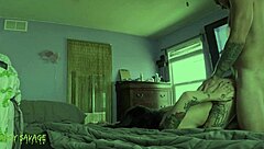 Tatted goth babe rides him hard till he explodes over and over