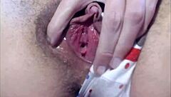 Closeup Big Clit Pussy Masturbation Squirting Orgasm In Panties