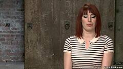 Whip my bound brunette slave 😩🔥 hogtied gagging deep!