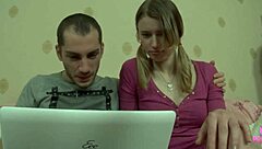 vanilla coed sage gets pussy fucked hard by felix ends in facial