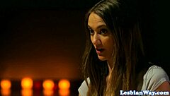 Lesbian Models Slam Pussies in Satanic Ritual Threesome