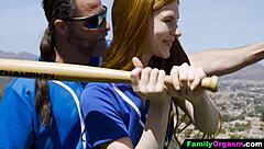 hey teens 18 plus learn baseball from stepdad then family orgy hits