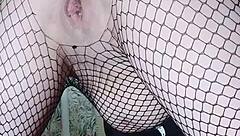 gostosa toys her ass after pussy play, damn that's hot