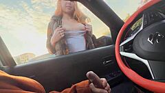 hey stranger caught me jerking off in car show your boobs