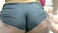 Wife Seduces In Camel Toe Shorts Huge Fat Ass BBW