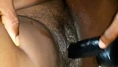 my friend and her cousin join me for a squirting threesome night