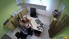 LOAN4K Buxom Ginger Pounds Hard Cock at Wild Casting!