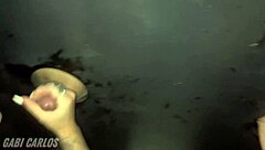 Me and my redhead friend suck gloryhole cocks at swing house while cuck films