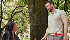 wanna learn spanish from sexy ashley sanz while she blows you quick