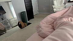 whoa big booty latina stepsis 😍 made me cheat on gf begging for facial pov!!