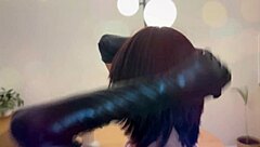 veronica leal's extended stay turns into wet uniform play with the maid