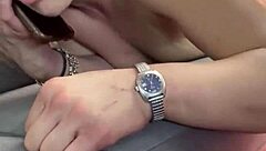 pretty young hooker phones boyfriend while pounded naked in public streets! 📞🍆