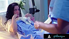 Sarah Vandella and helper fuck patient Whitney hard?