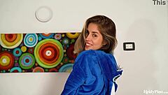 Heidy Pino's sexy pajama tease drives wild erotic feelings