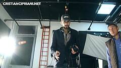 Colombian redhead slut turns photo session into wild fucking with small tits bouncing