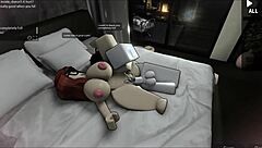 Doggy pounding bent over prostitute game fun