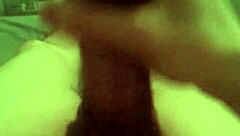 guy strokes cock hard until massive cumshot boredom breaker