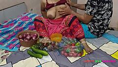 Desi bhabhi forced fucked by customer selling veggies 😱🍆🔥