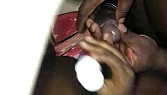 Landlord fuck your house maid's shaved pussy with big black cock for home support!