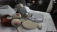 Doggy pounding bent over prostitute game fun