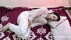 fucking sexy indian tenant for unpaid rent with deepthroat blowjob