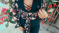 200 dollars for big ass latina park cowgirl ride sex for cash