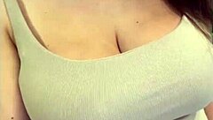 check stepmom's elastic ass bounce and milky tits spill out!