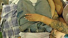 colombian stepmom rewards tattooed son's billion xvideos views with homemade blowjob closeup