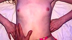 Redhead cutie Myra moans loud loving every inch of big cocks she rides