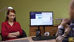 big tits czech teen trades vagina for cash in casting interview 💰🍑