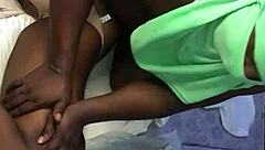 Landlord fuck your house maid's shaved pussy with big black cock for home support!