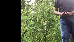 Black milf's wet pussy takes missionary pounding from monster cock outdoors!