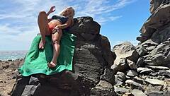 Ever risk public beach fuck with perfect teen blonde?