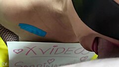 Colombian babe deepthroats and swallows every drop of cum