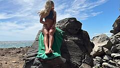 Ever risk public beach fuck with perfect teen blonde?