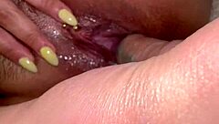 omg watch me squirt white milk from my wet pussy with this dildo... subscribe for full vids! 🔥💦