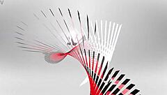 Curvy brunette Morea takes double vaginal from plumbers' massive cocks