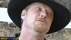 tattooed ebony babe rides stepdad's dong so wild