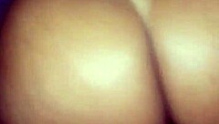 Married Brazilian slut gaping ass fucked by huge cock cuckold husband watches!