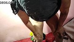 that indian milf takes my huge cock ever harder pounding her natural big tits bouncing wild