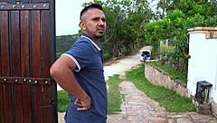 hey tommy miller fixed the sexy milf's car now he's deepthroating her big tits pussy