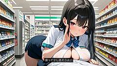 Late night convenience store big tits clerk's secret paizuri asmr joi! 🍒💦😈