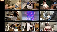 Stefania Mafra in Orgasm Research Inc hospital nurse latex gloves toys vibrator screaming orgasms close-up